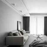 Adjustable LED Ceiling Light Fixture - Warm White, Stylish Design, Compact Size 8