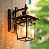 Alessio Black Outdoor Wall Light - Modern Waterproof Lantern for Exterior Spaces 1