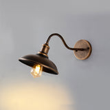 Alessio Rustic Outdoor Wall Light - Antique Brass Garden Lantern, IP65 Waterproof 9