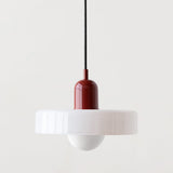 Bauhaus Glass Pendant Lamp - Artistic Kitchen Pendant Lighting Fixture 0