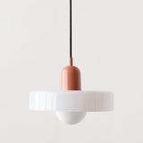 Bauhaus Glass Pendant Lamp - Artistic Kitchen Pendant Lighting Fixture 11