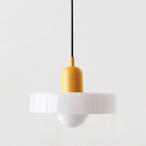 Bauhaus Glass Pendant Lamp - Artistic Kitchen Pendant Lighting Fixture 19