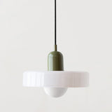 Bauhaus Glass Pendant Lamp - Artistic Kitchen Pendant Lighting Fixture 23