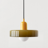 Bauhaus Glass Pendant Lamp - Artistic Kitchen Pendant Lighting Fixture 26