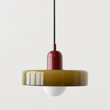 Bauhaus Glass Pendant Lamp - Artistic Kitchen Pendant Lighting Fixture 29