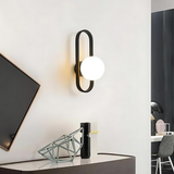 Camille - Modern Minimalist LED Wall Lamp with Elegant Glass Design 0