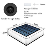 EcoBright - Solar Powered Outdoor Wall Lights with IP65 Waterproof Rating 7