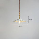 Elegant Ceramic Kitchen Island Pendant Light with Fluted Shade 1