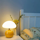 Elegant Ceramic Mushroom Lamp with Adjustable LED Lighting 2