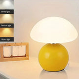 Elegant Ceramic Mushroom Lamp with Adjustable LED Lighting 7
