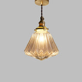 Elegant Crystal Glass Pendant Lamp - Nordic Design with Retro Charm 10