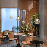 Elegant Crystal Glass Pendant Lamp - Nordic Design with Retro Charm 6