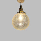 Elegant Crystal Glass Pendant Lamp - Nordic Design with Retro Charm 8