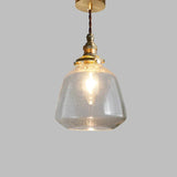 Elegant Crystal Glass Pendant Lamp - Nordic Design with Retro Charm 9