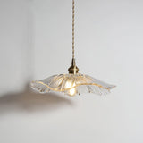 Elegant Flower Glass Pendant Light - Retro Kitchen Hanging Lights 6