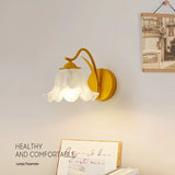 Elegant French Retro Floral Wall Lamp - LED Light, Iron Frame 3