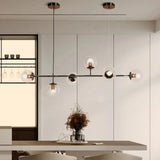 Elegant Glass Pendant Lighting - Modern Kitchen Hanging Light Fixture 5