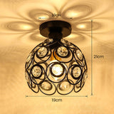 Elegant Gold Ball Ceiling Light Fixture for Hallway & Entryway 8