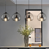 Elegant Hand-Blown Glass Ceiling Light - Adjustable Modern Pendant 2