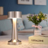 Elegant LED Table Lamp - Dimmable Cordless Battery Operated Lighting 3