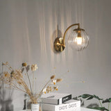 Elegant LED Wall Light - Sophisticated Glass Candelabra Design 2