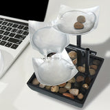 Elegant Mini Tabletop Fountain with Soothing Water Sounds & Ambient Lighting 4