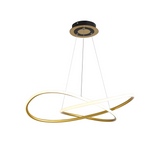 Elegant Minimalist LED Ceiling Light - Gold Circle Flush Mount Fixture 6