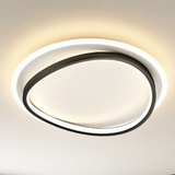 Elegant Modern Ceiling Light with Black and Gold Design 0