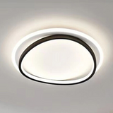 Elegant Modern Ceiling Light with Black and Gold Design 7