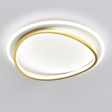 Elegant Modern Ceiling Light with Black and Gold Design 9