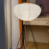 Elegant Rice Paper Modern Floor Lamp for Living Room - Minimalist Design 4