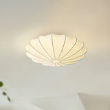 Elegant Shell-Inspired Flush Mount Ceiling Light Fixture - LED Compatible 0