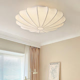 Elegant Shell-Inspired Flush Mount Ceiling Light Fixture - LED Compatible 3