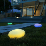 Elegant Solar Garden Light - Weather Resistant LED Outdoor Lantern with 16 Colors 6