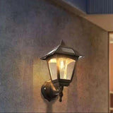 Elegant Solar Wall Light – Wireless Outdoor Garden Illumination 4