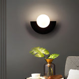Everest Nordic Semicircle Wall Light - Modern LED Wall Lamp in 6 Colors 2