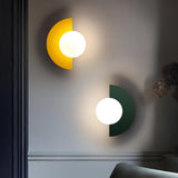 Everest Nordic Semicircle Wall Light - Modern LED Wall Lamp in 6 Colors 5