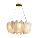 Feather™ - Modern LED Pendant Light with Glass Feathers 6