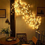 Homegoals - 2.3m LED Vine Fairy Lights with Remote Control & 8 Modes 0