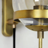 Hoskulle - Modern E27 Wall Light Sconce, Iron & Glass Design, Dimmable 7