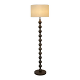 Japandi Wooden Floor Lamp - Modern Standing Lamp with LED Lighting 9