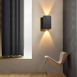 Koda Adjustable Rectangular Wall Lamp - Modern Metallic Wall Lights 4