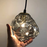 Lava Glass Pendant Light - Modern Kitchen Pendant Lighting Fixture 5