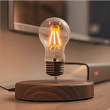 Levitating Bulb - Magnetic Floating LED Table Lamp with Wooden Base 2