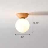 Log Japanese Pendant Lamp - Customizable LED Ceiling Light 6