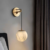 Marbell - Minimalist Wall Light with Elegant Brass and Glass Design 5