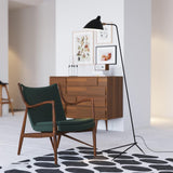 Modern Floor Lamp - Kinetic Three-Arm Standing Lamp for Living Room Lighting 3