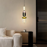 Modern Glass Pendant Lamp - Colorful Kitchen Pendant Lighting with LED 3