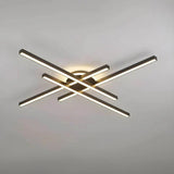 Modern LED Flush Mount Ceiling Light Fixture with Dimmable Options 0