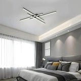 Modern LED Flush Mount Ceiling Light Fixture with Dimmable Options 3